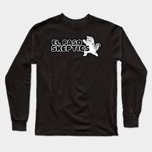 Skeptic Kitty Long Sleeve T-Shirt